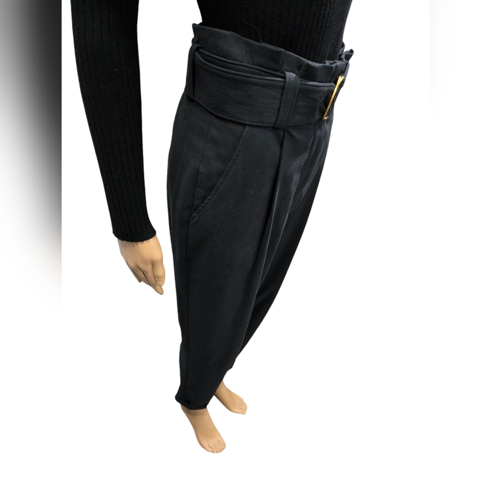 A.L.C. Diego Tapered Paperbag Trousers Size 2-6 - Picture 9 of 13